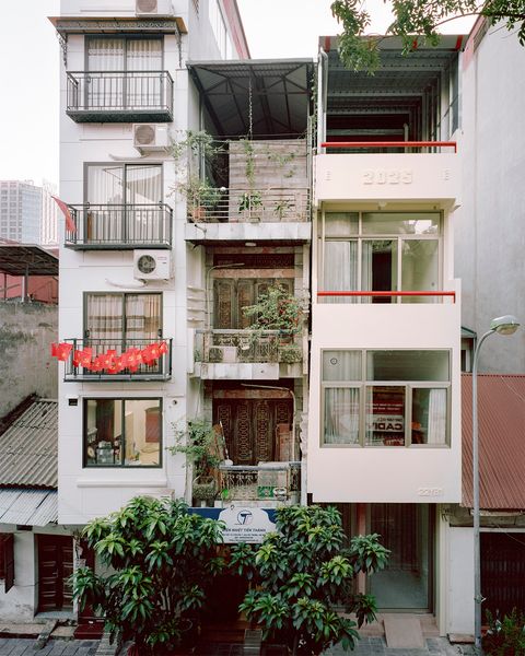 A Kind-of-Scary Staircase Was the Key to Lightening Up This Once-Dark Hanoi Tube House