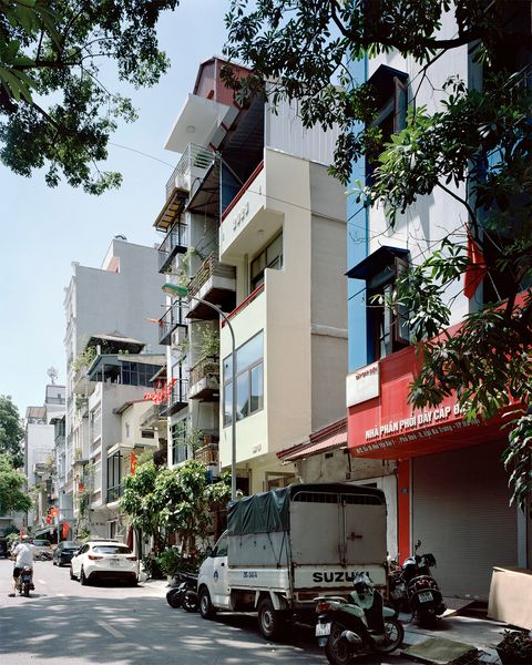 A Kind-of-Scary Staircase Was the Key to Lightening Up This Once-Dark Hanoi Tube House