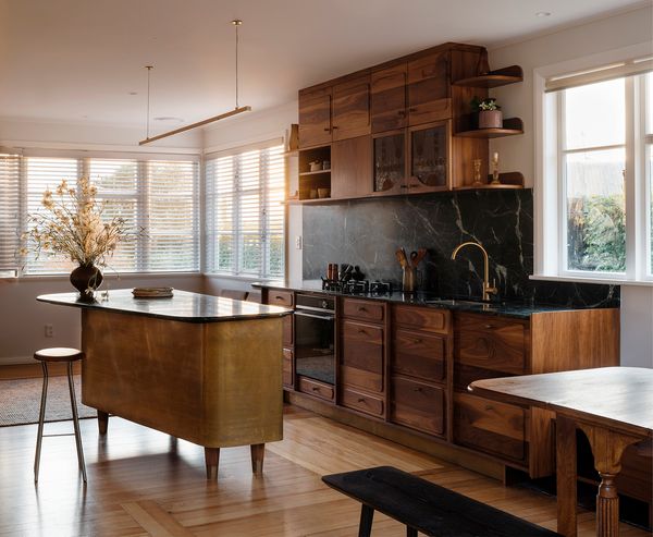 Before & After: How a Native New Zealand Tree Became the Through Line for This Woodsy Kitchen Revamp