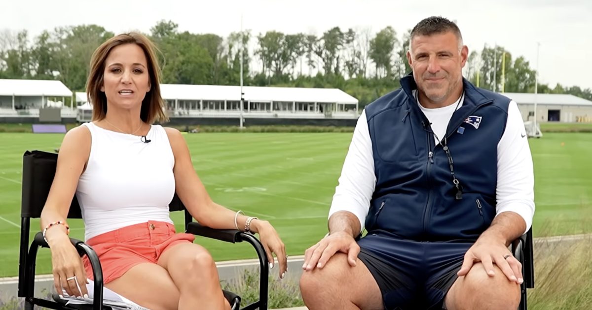 Patriots Head Coach Mike Vrabel CAUGHT on Camera in ‘Intimate Moments’ with Married Leftist NYT Reporter — Just Days After Lecturing Christian Player Over Bible Verse