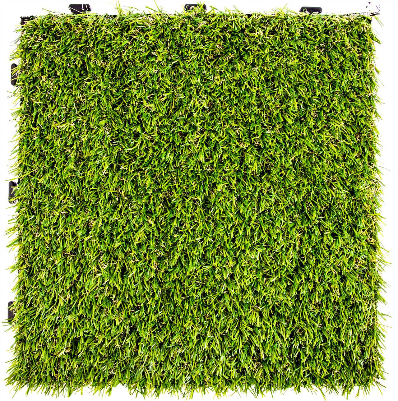 square patch of artificial turf