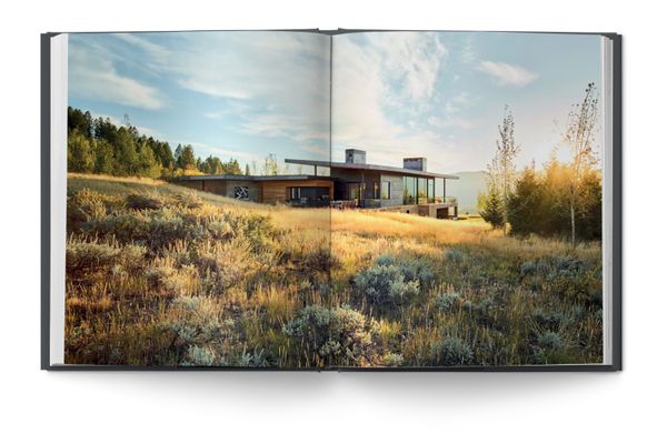 An Private Tours spread featuring a home in Jackson Hole, Wyoming designed by CLB Architects with interior design by WRJ Design.