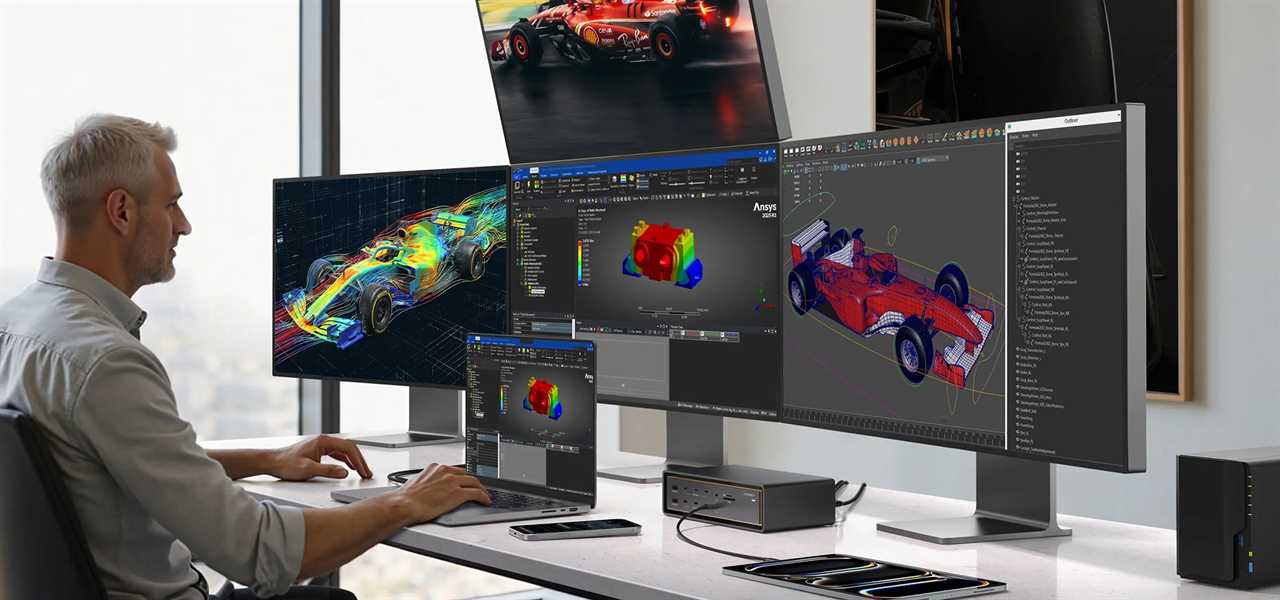 iVanky FusionDock Ultra quad-display Thunderbolt 5 docking station