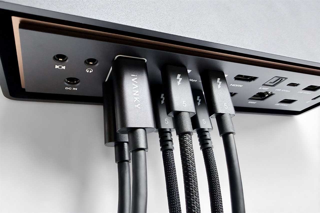 iVanky FusionDock Ultra Thunderbolt 5 ports