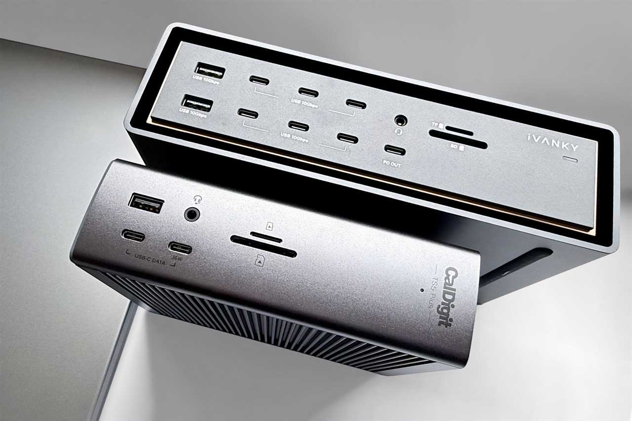 iVanky FusionDock Ultra vs CalDigit TS5 Plus 1