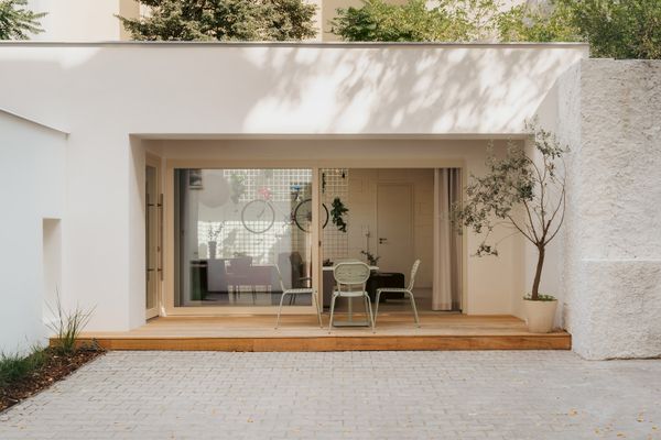 A Light-Filled, One-Bedroom Apartment in Prague Rises From What Was Once a Bakery