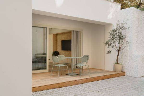 A Light-Filled, One-Bedroom Apartment in Prague Rises From What Was Once a Bakery