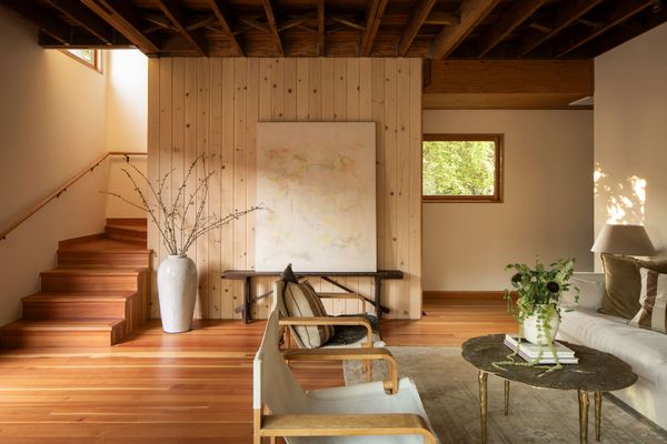 The furnishings were chosen to complement the architecture while keeping the spaces comfortable and inviting.