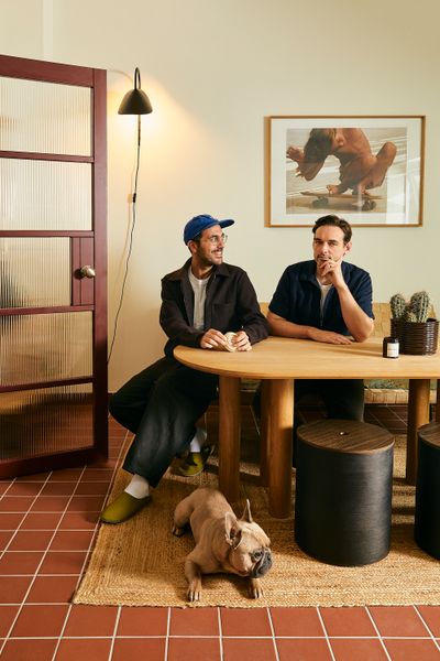 Niko Dafkos and Paul Firmin, founders of London's Earl of East and authors of <i>Home for Now</i>.