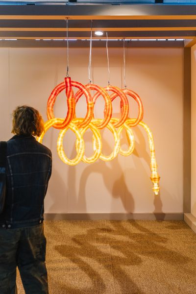 The seaweed(!) light by Studio Suyangchoi had the same otherworldly underwater glow of a mysterious sea creature that never sees the light of day.