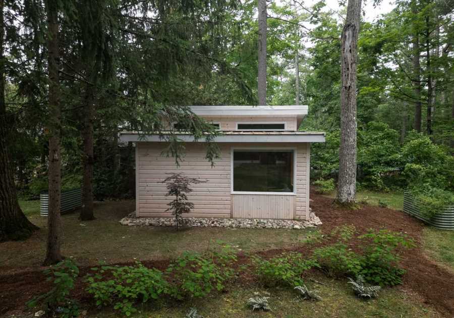 Budget Breakdown: If You Love Plywood, Peek Inside This $209K Tiny Cabin in Ontario
