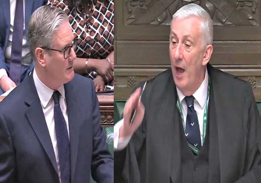 Failing British Prime Minister Starmer Throws a Tantrum as Speaker of the House of Commons Repeatedly Instructs Him To Answer the Questions From Opposition Leader During PMQs