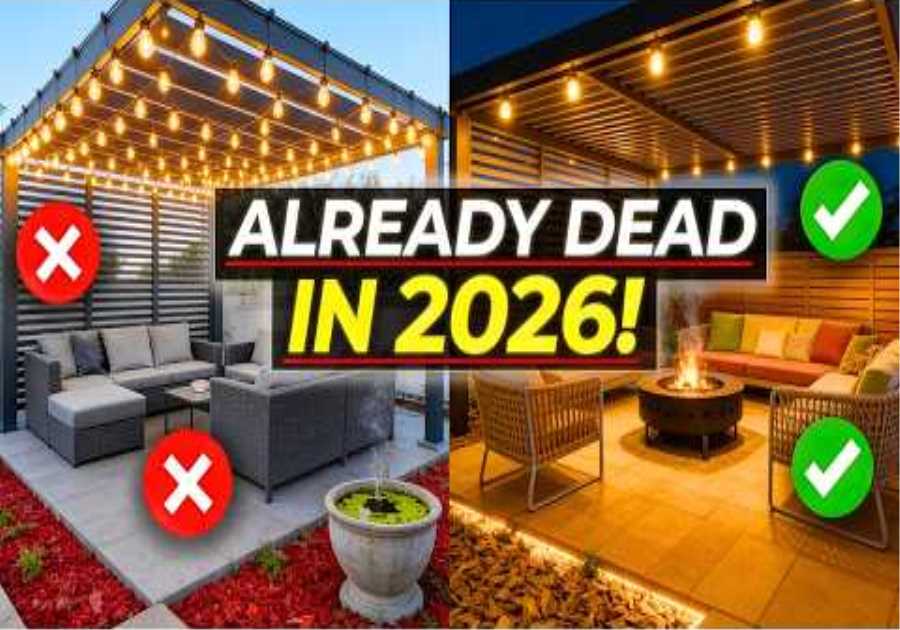 10 Patio Trends Already DEAD in 2026 That Make Your Home Look RIDICULOUSLY Outdated