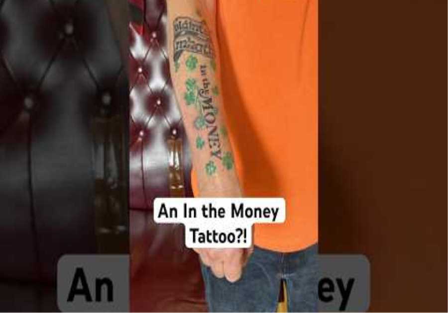 An In the Money with Amber Kanwar Tattoo?! #tattoo #fans #business #finance #stocks