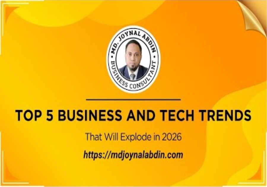 Top 5 Business and Tech Trends That Will Explode in 2026