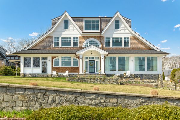 A Charming Coastal Retreat in Jamestown Village Seeks $6M