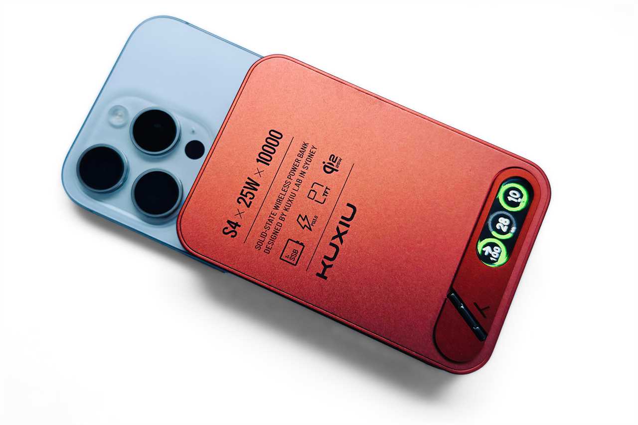 KUXIU S4 Qi2 2 25W 10K Semi Solid Safe Wireless Power Bank
