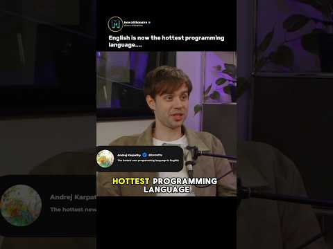English is the new programing language. #podcast #shorts