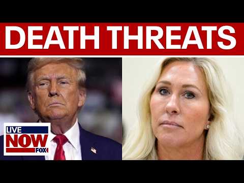 MTG says she's getting death threats after social media spar with Trump