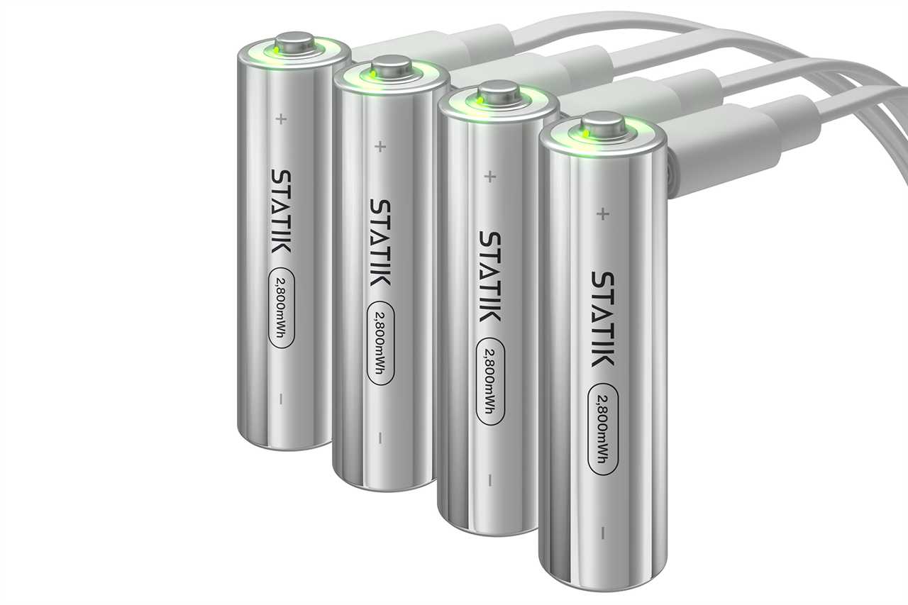 STATIK Rechargeable Battery AA Mutli battery Charging