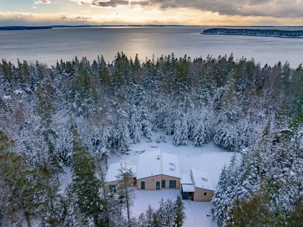 Acupuncturist Emily Boschert Cooper had originally overlooked this lot in Bass Harbor, Maine, but once she toured, its potential as her future home and studio was obvious.