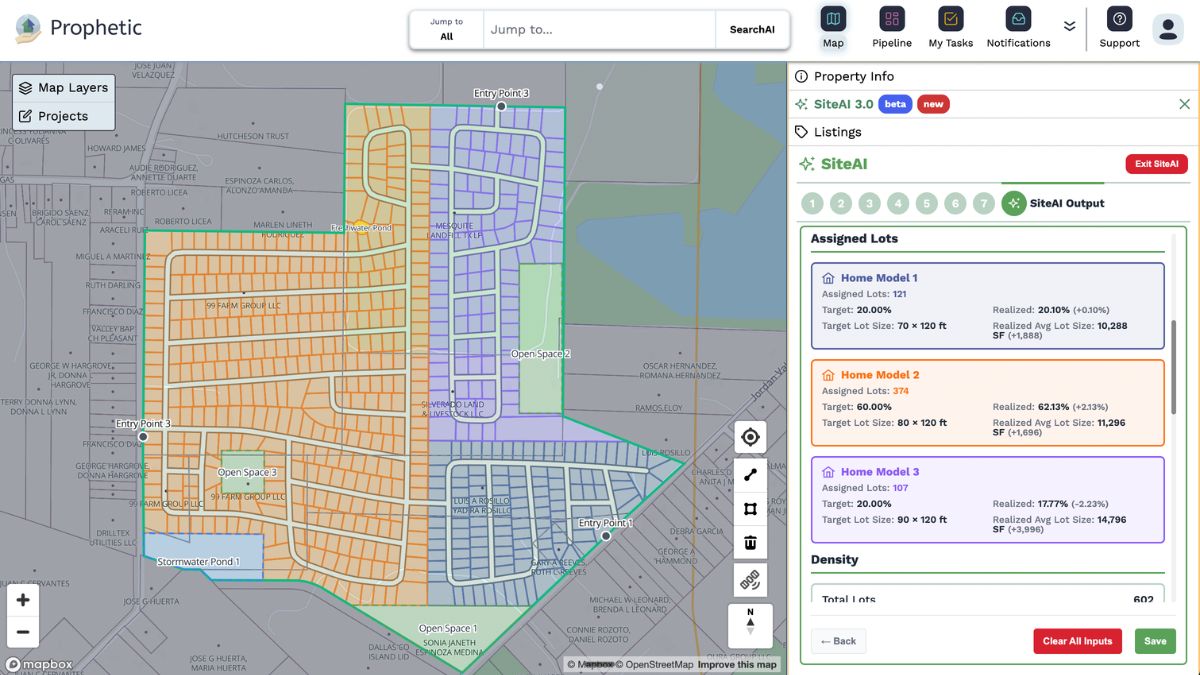 AI-powered data remaps builders’ landbuying art and science