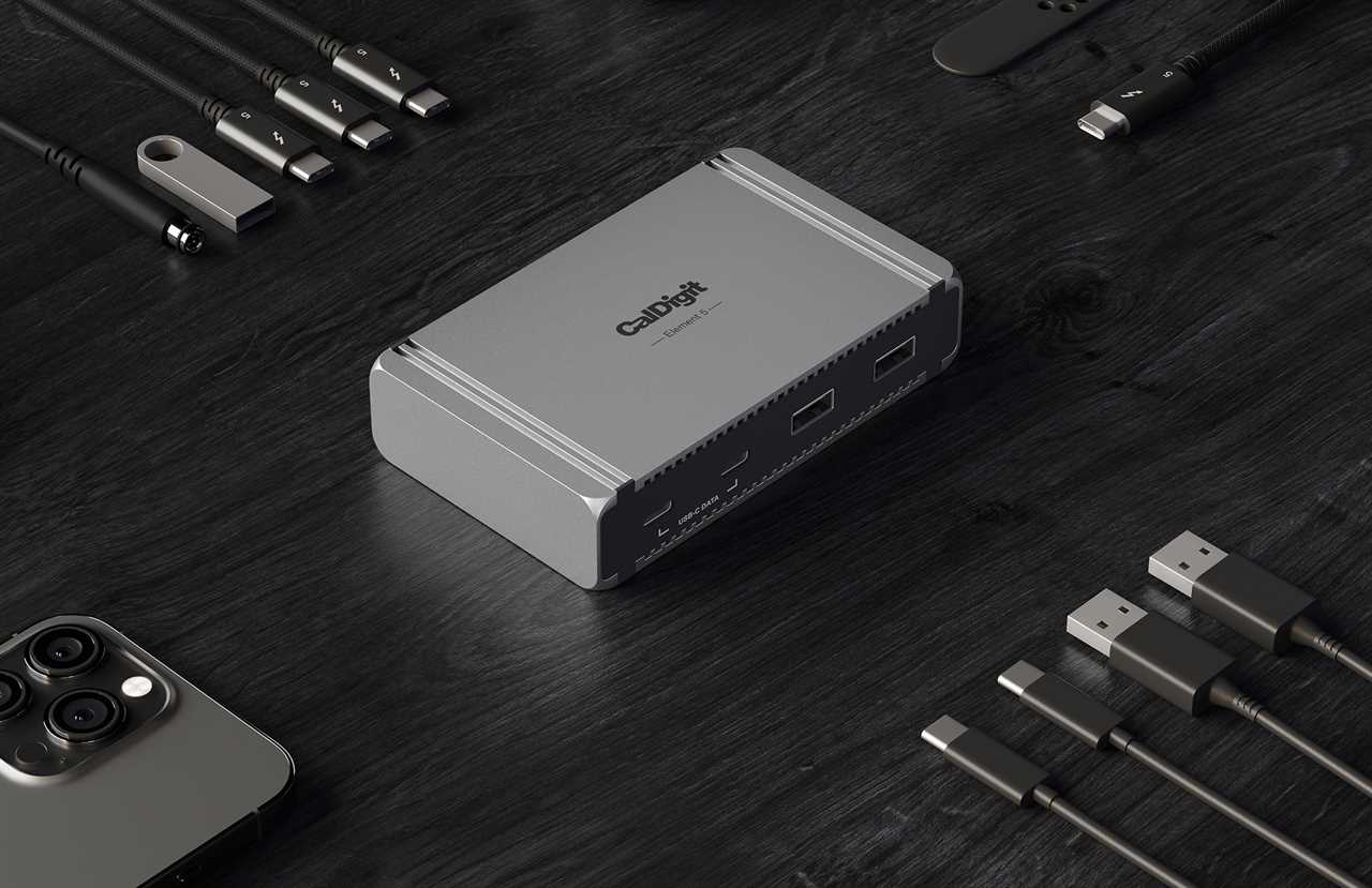 CalDigit Thunderbolt 5 Element 5 Hub - Ultimate USB-C hub