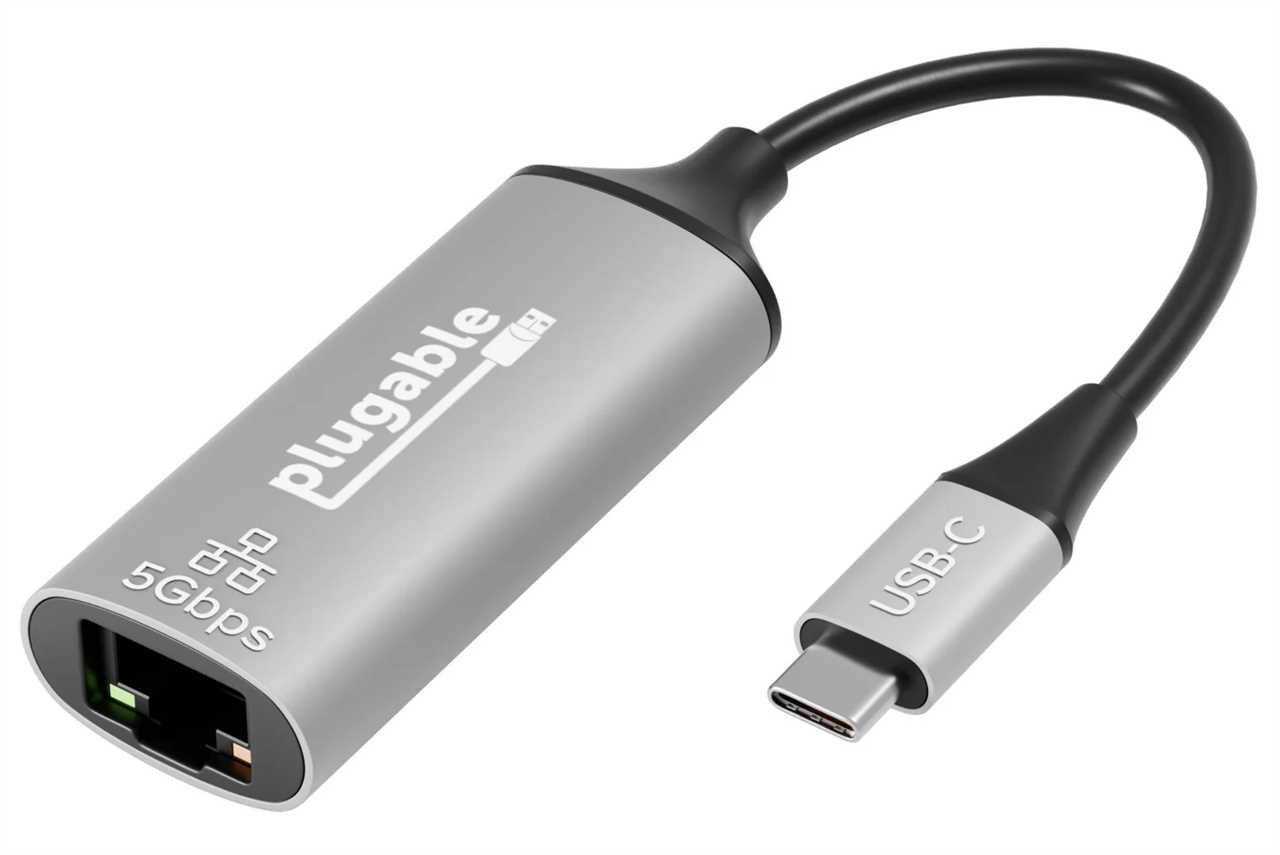 Plugable USB-C to 5Gbps Ethernet Adapter