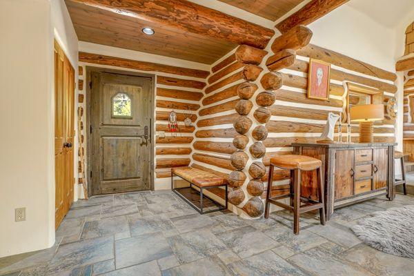 In New Mexico, $995K Gets You a Life-Size Lincoln Log Cabin