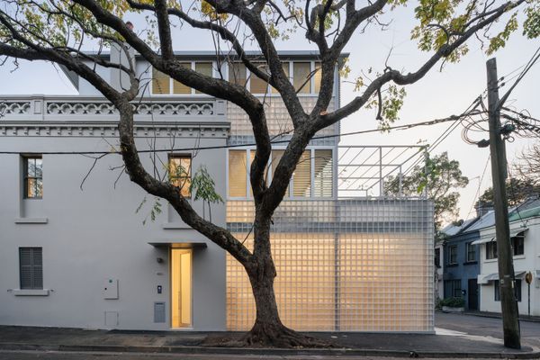 It Was a Pub, Then a Grocery Store. Now It’s a Home With a Three-Level Glass Block Addition