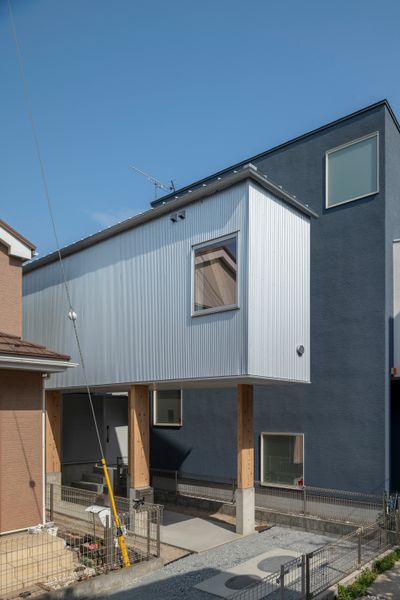 Blink and You Might Miss This Super Skinny Japanese Home on Stilts