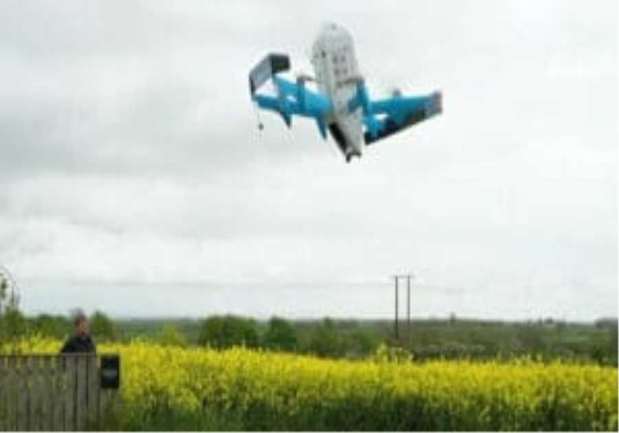 Amazon’s drones touch down in Darlington in UK delivery first