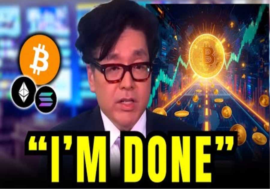 Tom Lee Reacts to the Market Crash - THIS WAS ALL PLANNED!