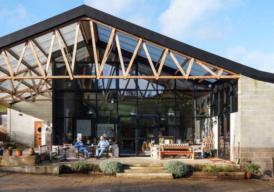 Done With Dairy Farming, a Couple Turned a Cow Barn Into Their Own Home