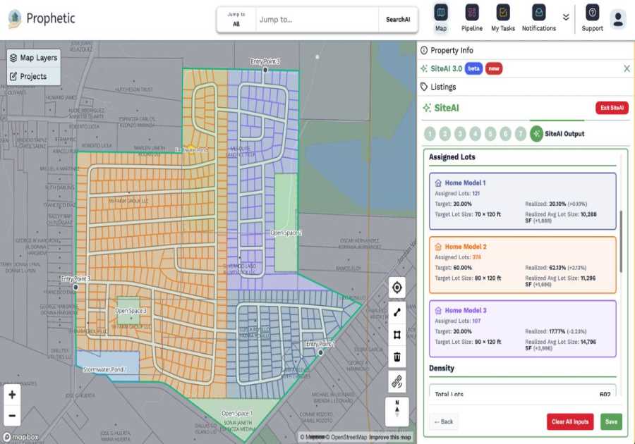 AI-powered data remaps builders’ landbuying art and science