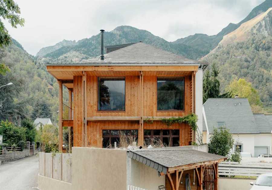 A Former Auto Garage Near the Pyrenees Is Now a Live/Work Space for Two Artists