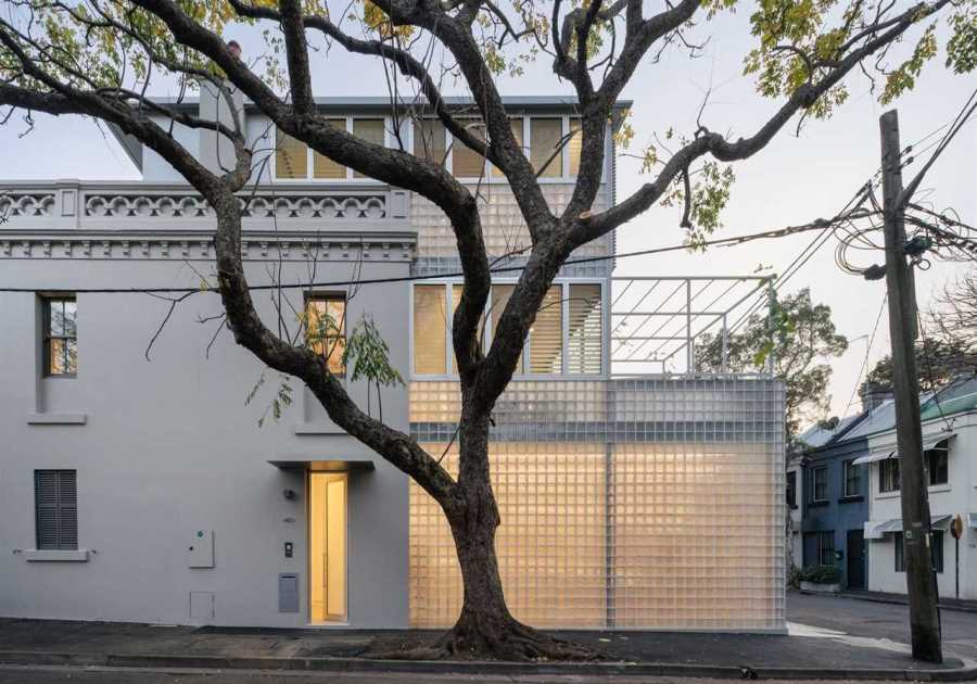It Was a Pub, Then a Grocery Store. Now It’s a Home With a Three-Level Glass Block Addition