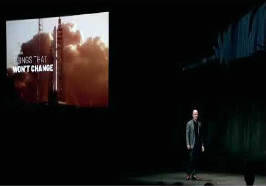 Jeff Bezos speaks on customers and the things that don't change