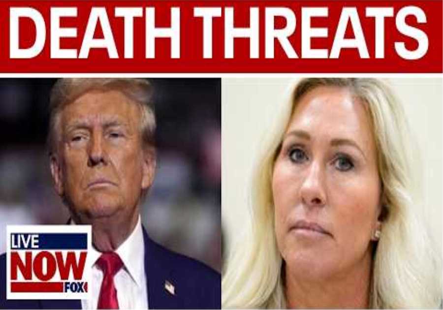 MTG says she's getting death threats after social media spar with Trump