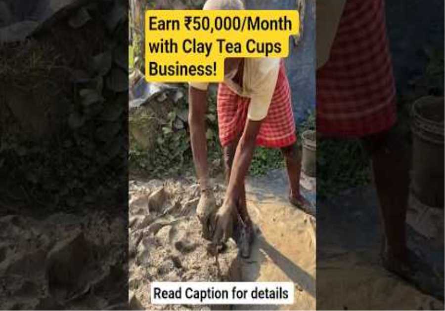 Earn ₹50,000/Month with Clay Tea Cups Business! small business ideas #smallbusiness #businessgrowth