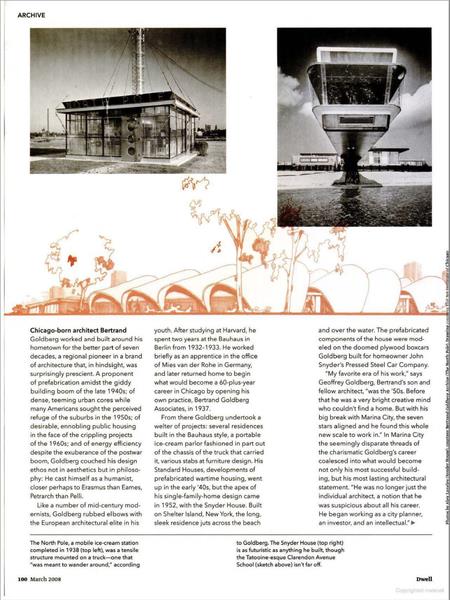 From the Archive: Bertrand Goldberg’s Humanist Architectural Vision