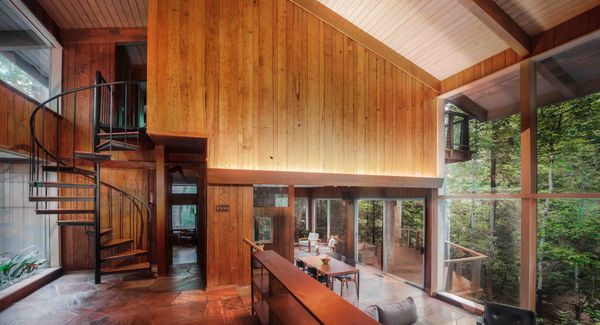 Listed for the First Time, This $4M Atlanta Midcentury Comes With a Waterfall