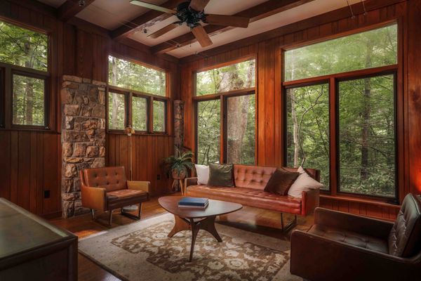 Listed for the First Time, This $4M Atlanta Midcentury Comes With a Waterfall