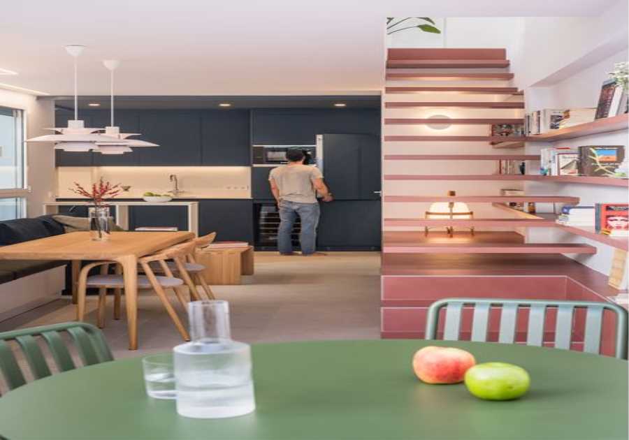 A Noise Complaint and a Bottle of Champagne Sparked This Small Madrid Apartment’s Transformation