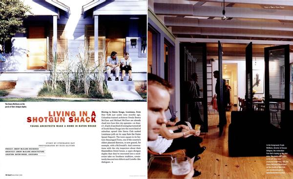 From the Archive: An Architect Couple Created a Different Vision of Shotgun Shack Living