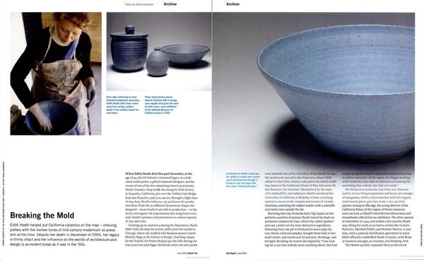 From the Archive: How Edith Heath Upended Modern Ceramics