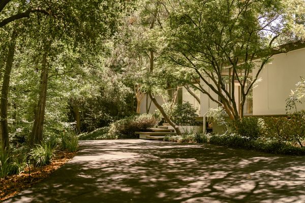 Designed in 1963 by architect David Stringer,  the home is on the market for the first time in over 30 years.