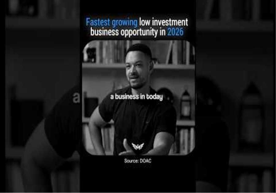 The Fastest-Growing Low-Investment Business Opportunity in 2026 #motivation #mindset