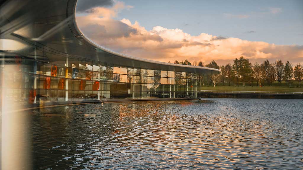 The McLaren Technical Centre in Woking