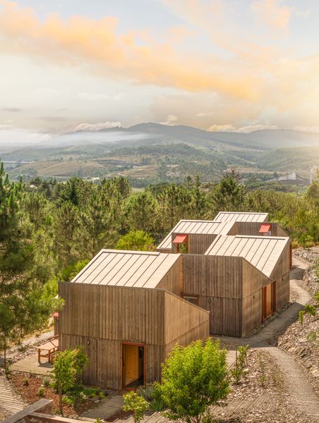 Technically, This Cluster of Cabins Is a Single Home